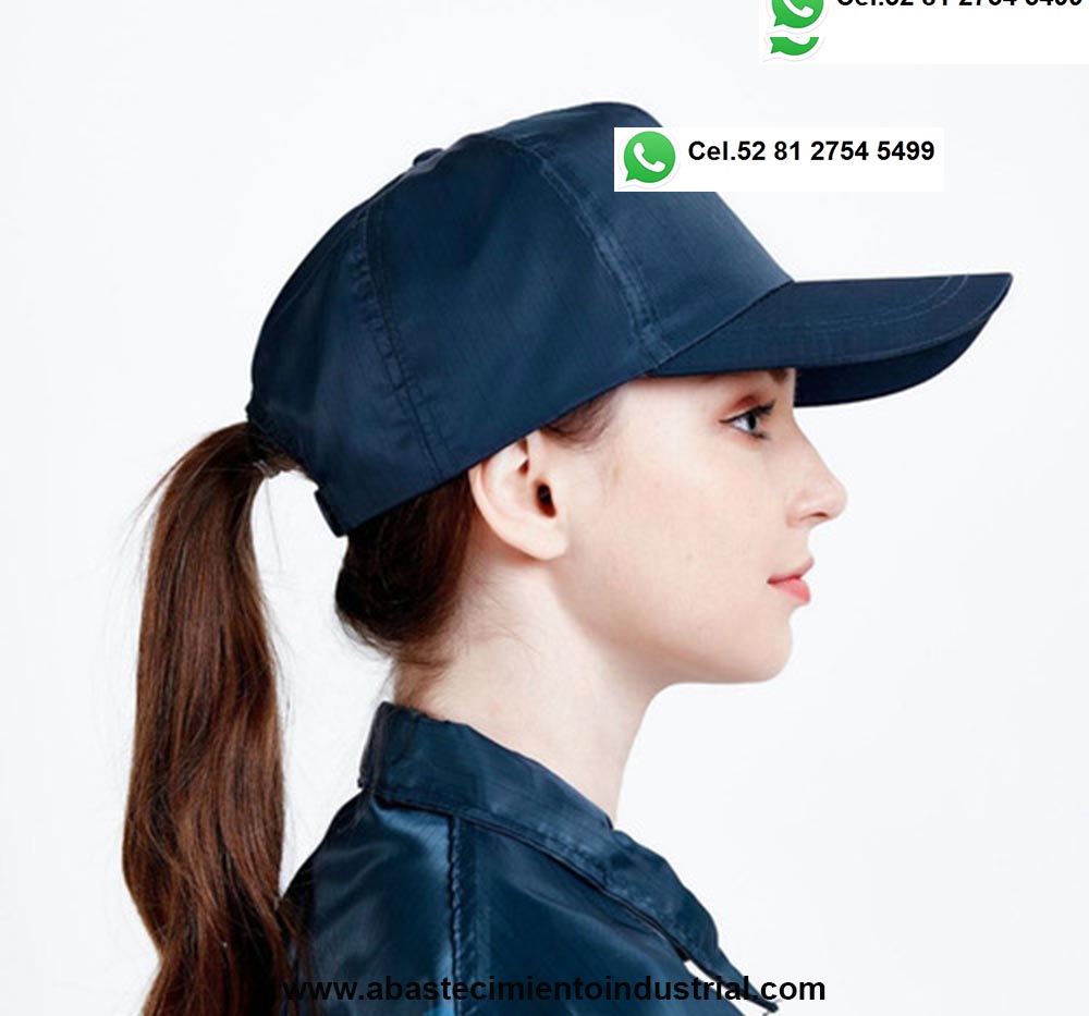Gorra antiesatatica tipo beisbolista